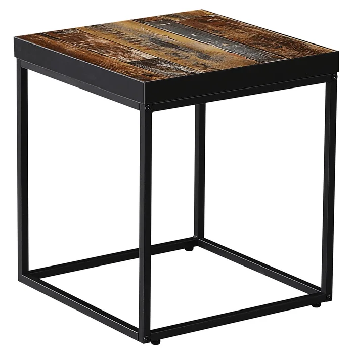 Konferenční stolek DORVOROR 40×40×45 cm – staré dřevo