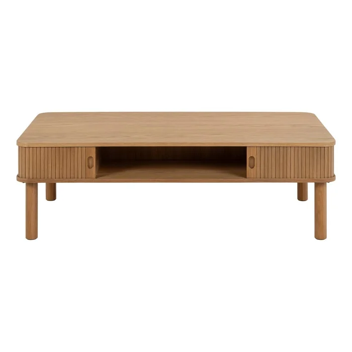 Konferenční stolek Langley v dubovém dekoru 70x130 cm
