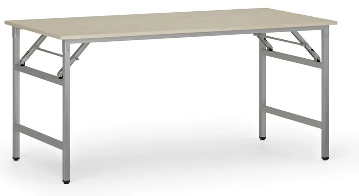 Konferenční stůl FAST READY 160x80 cm šedostříbrná