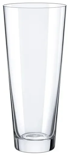 Kónická skleněná váza Rona 300 mm