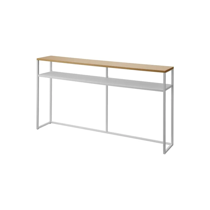 Konzolový stolek Yamazaki s dubovým dekorem