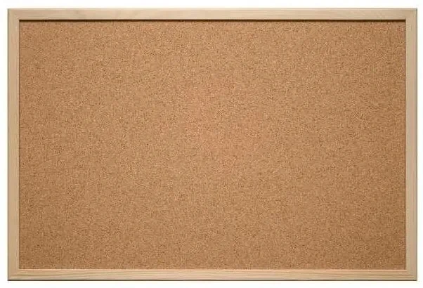 Korková tabule 120x90 cm Eurosupplies