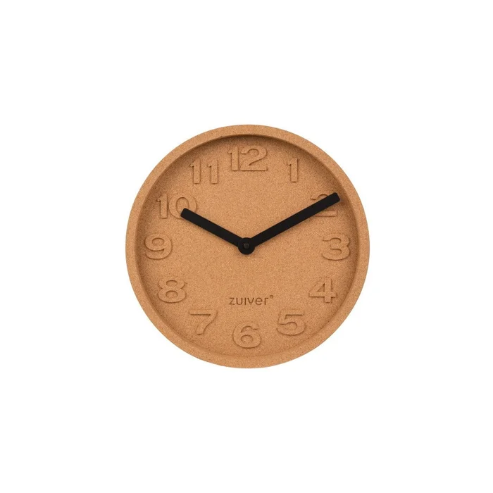 Korkové nástěnné hodiny Zuiver Cork 31 cm