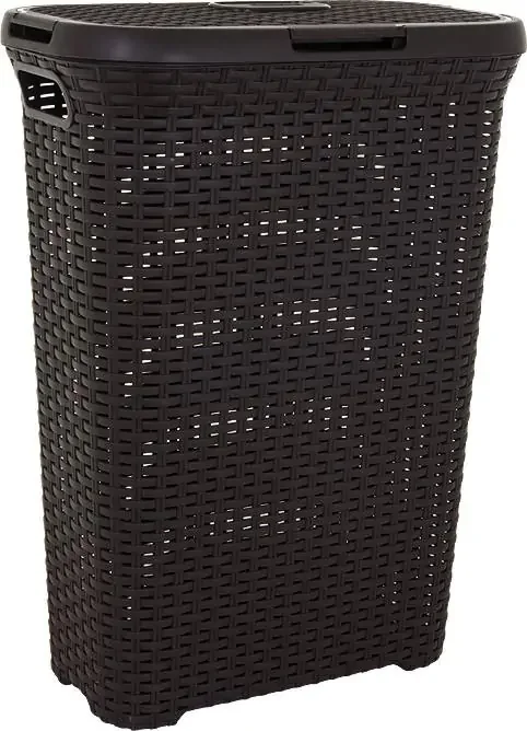 Koš na prádlo STYLE RATTAN 40L, hnědý