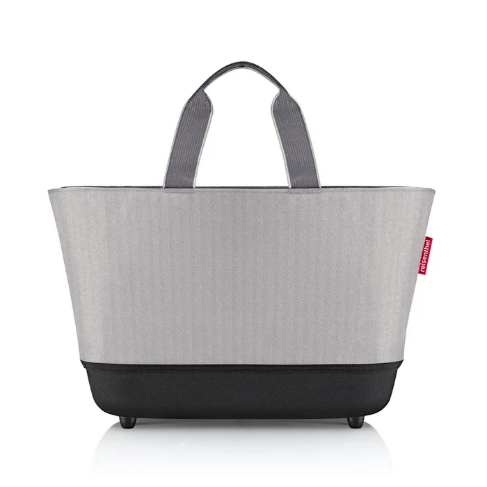 Košík Reisenthel Shoppingbasket Herringbone šedý