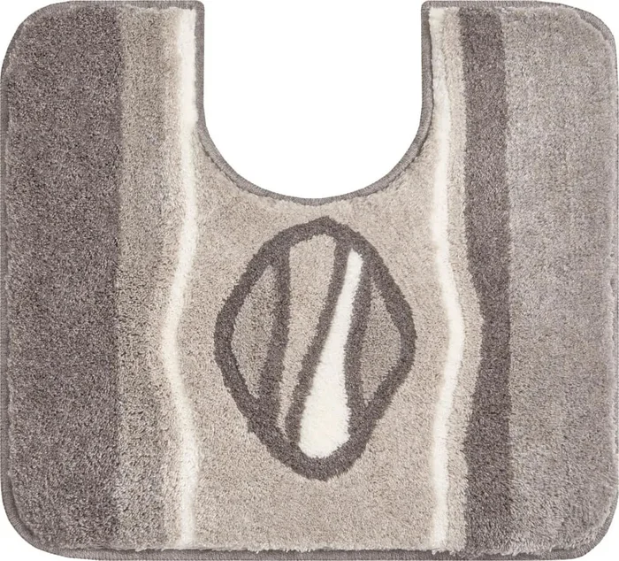 Koupelnová předložka JEWEL tmavošedá 55x50 cm