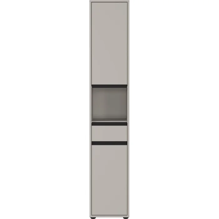 Koupelnová skříňka Lemont 33x181 cm šedá
