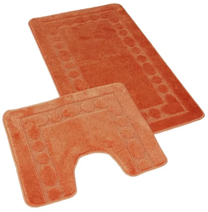 Koupelnové předložky Terra sada 2 kusy 60x100 a 60x50 cm