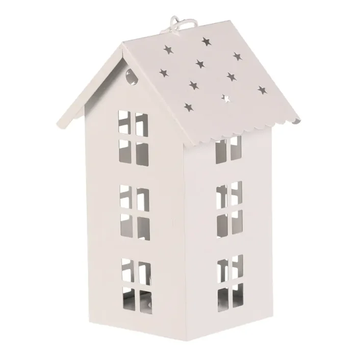 Kovová lucerna LUC324-M bílá