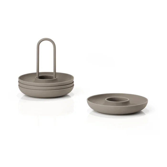 Kovové stojánky na vajíčka 4 ks