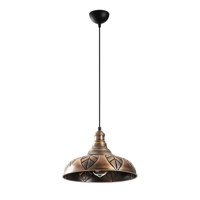 Kovové závěsné svítidlo v měděném provedení Opviq Lights Philip