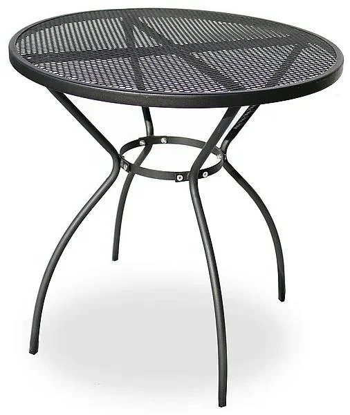 Kovový kulatý stůl STEEL 70 cm