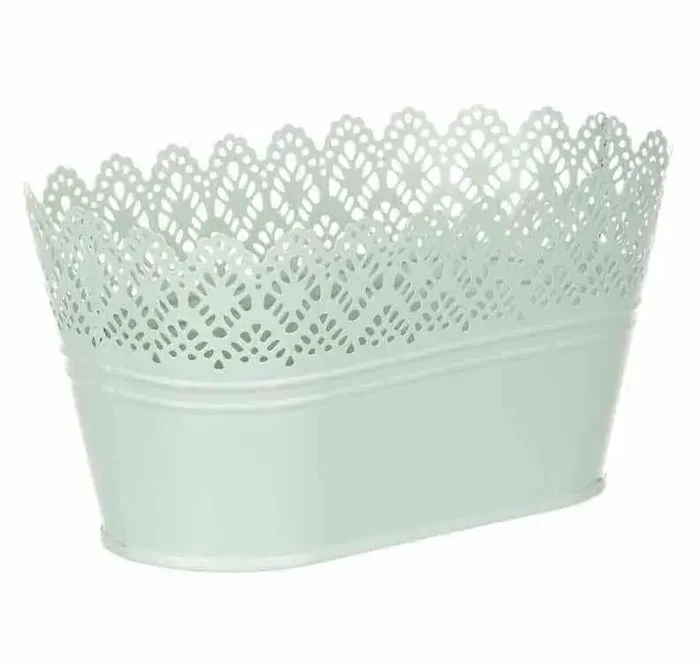 Kovový obal na květiny KK089 GRN