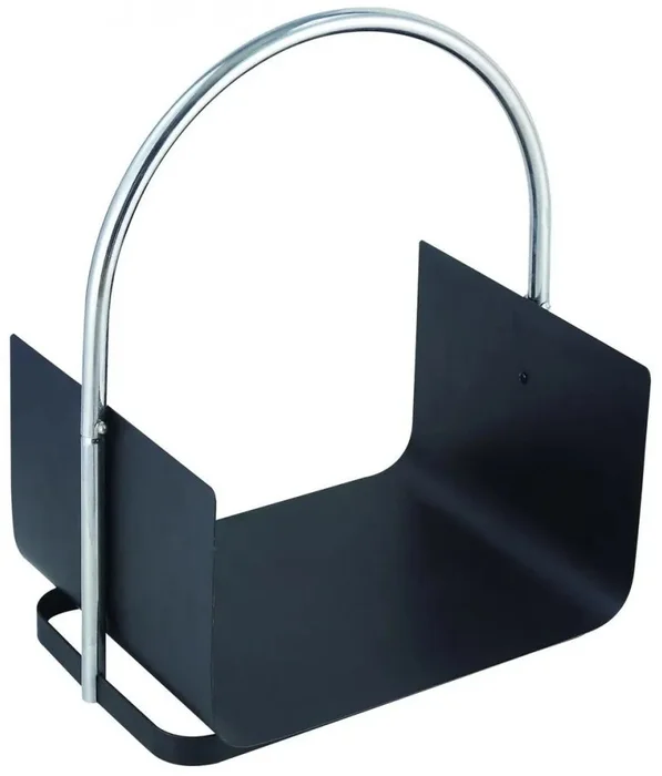 Kovový odkládací koš na dřevo