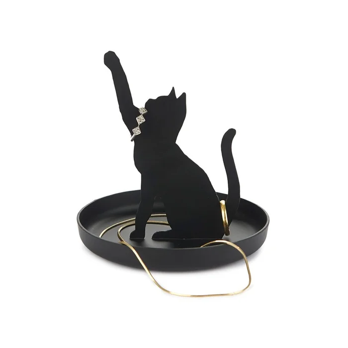 Kovový stojan na šperky Feline