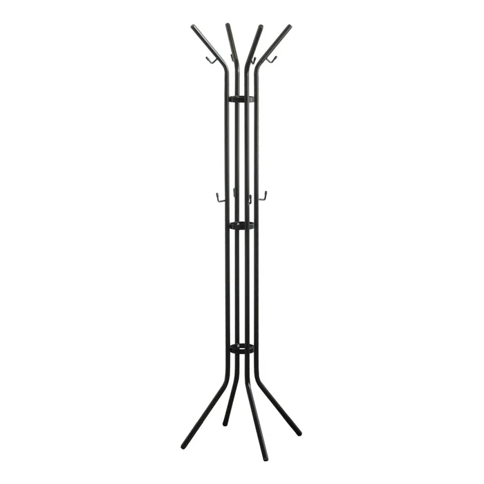 Kovový věšák Jessy černý