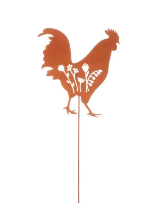 Kovový zápich Kohout KLS2066 RUST