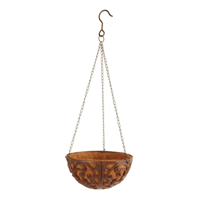 Kovový závěsný květináč 26 cm Esschert Design