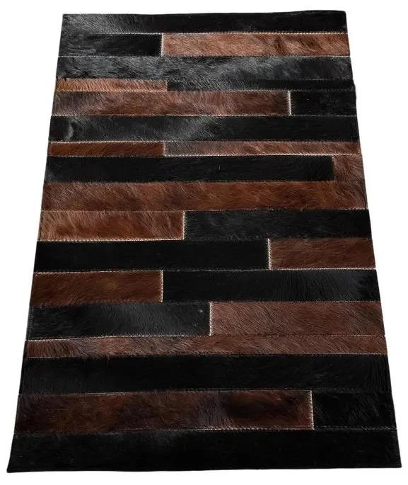 Kožená předložka Exotic Black