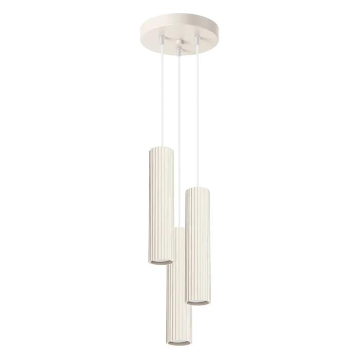Krémové závěsné svítidlo Gleam 19,5 cm