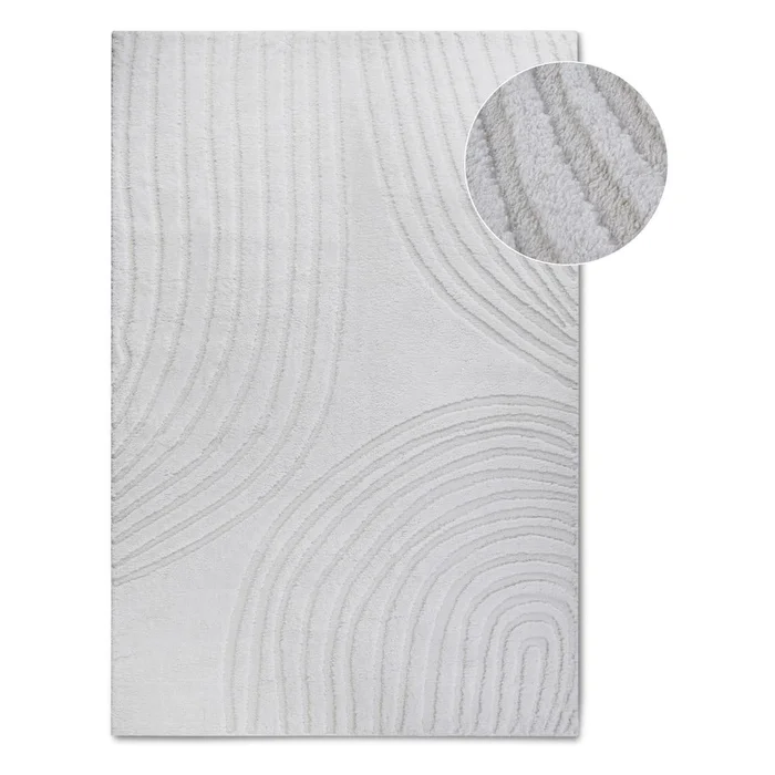 Krémový koberec 80x120 cm Pigment Cream White