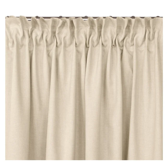 Krémový závěs Carmena 140x270 cm