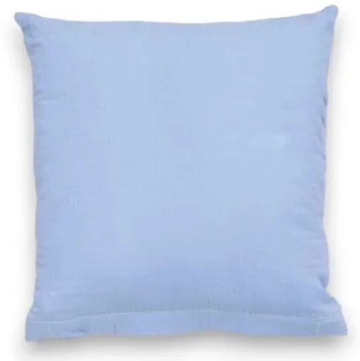 Krepový povlak na polštář MODRÝ 50x50 cm