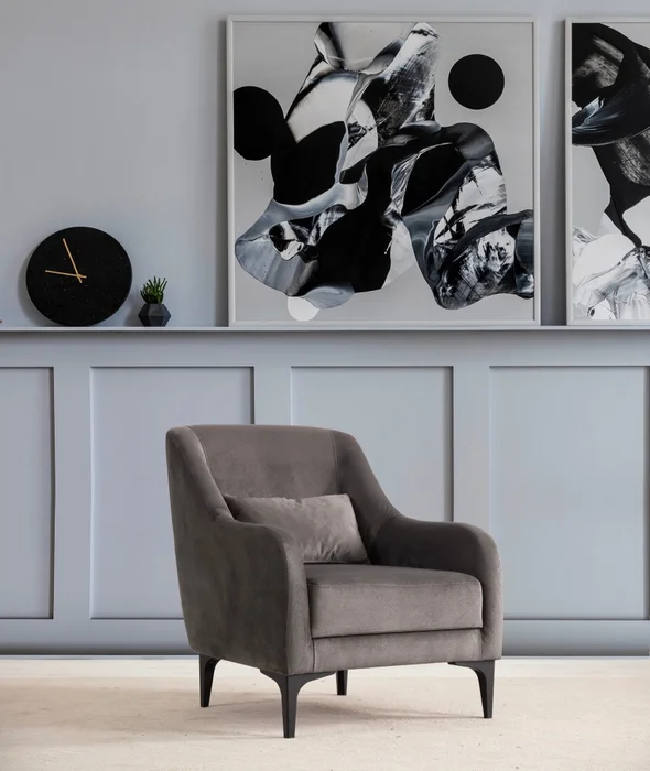 Křeslo TRELEM Wing Chair, antracit