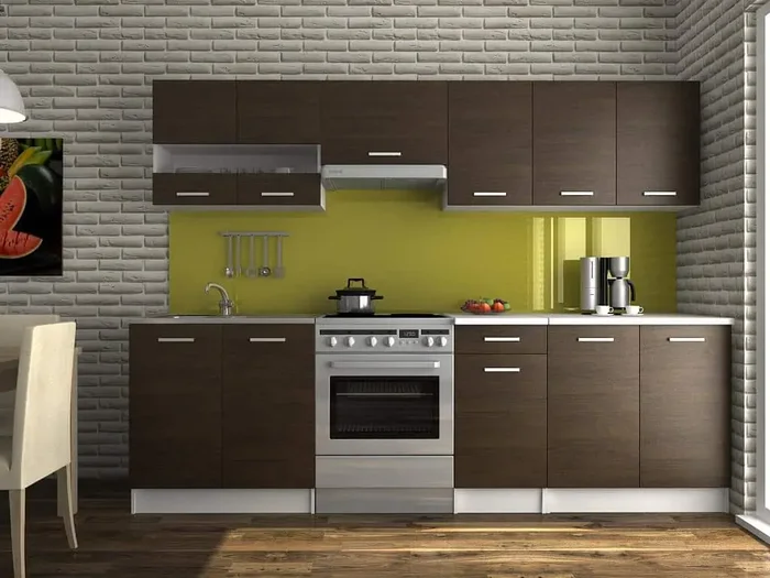 Kuchyňská linka Luigi III 200/260, wenge