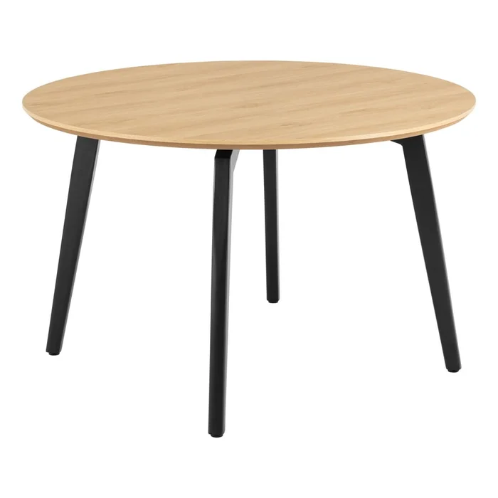 Kulatý dubový jídelní stůl 120 cm Cadiz