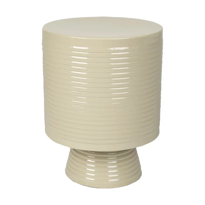 Kulatý kovový odkládací stolek 35 cm Sven