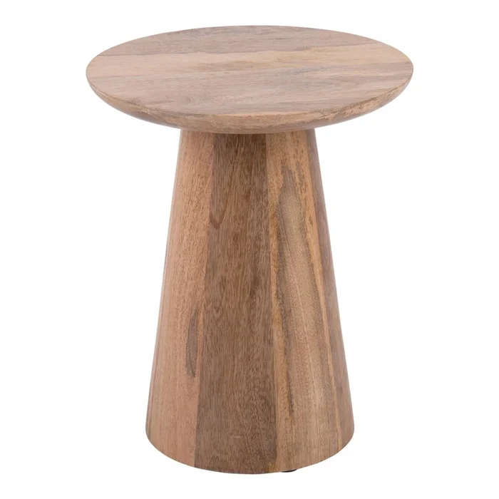 Kulatý mangový odkládací stolek 30 cm