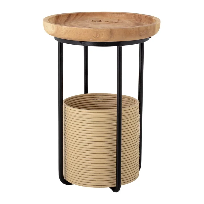 Kulatý odkládací stolek Hitti Bloomingville