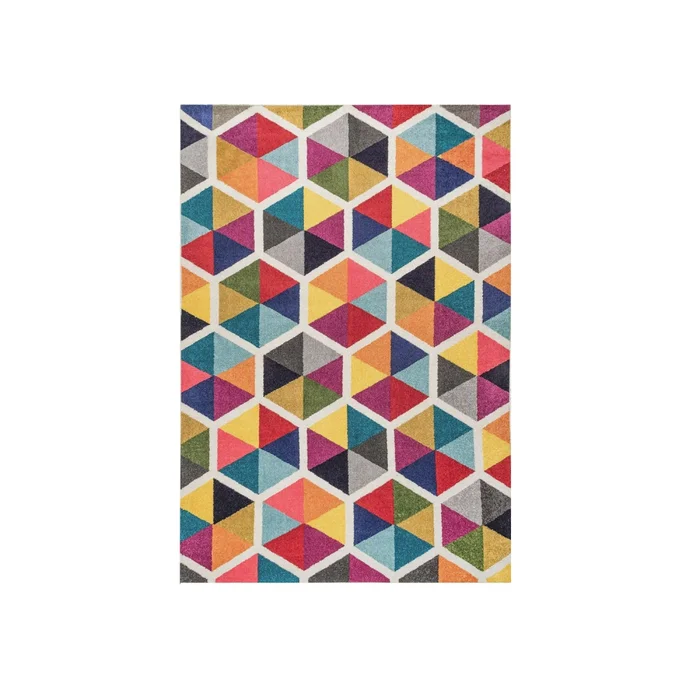 Kusový koberec 80×150 cm – bavlna/polyester, protiskluz
