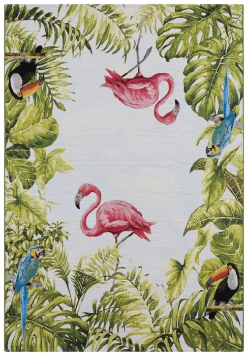Kusový koberec Flair 105616 Tropical Birds, 80×165 cm