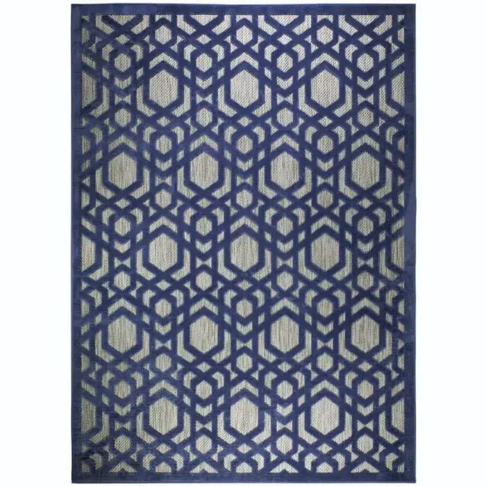 Kusový koberec Flair Rugs Piatto Oro Blue 120x170 cm
