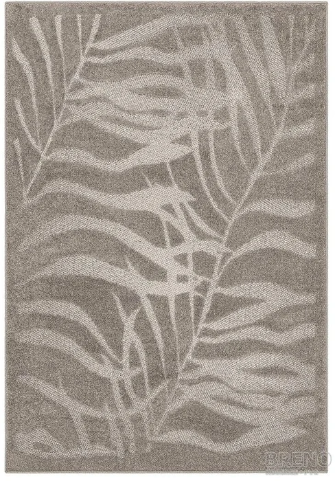 Kusový koberec LORI PALMOY Linen 133x190 cm Šedý/Vícebarevný