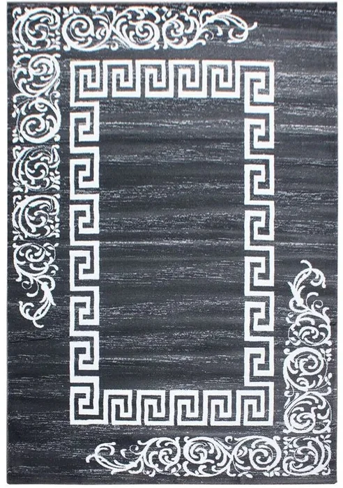 Kusový koberec MIAMI 6620 Grey 160x230 cm - Šedý a Vícebarevný