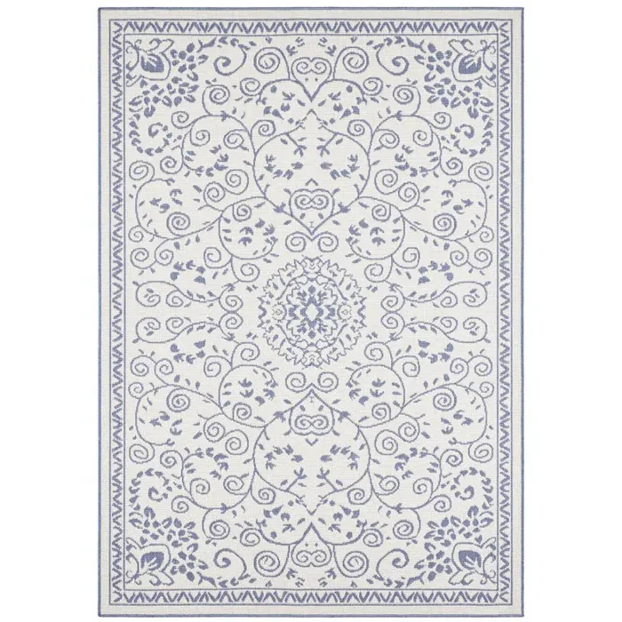 Kusový koberec Twin Supreme 103867 Leyte Blue/Cream 160×230 cm