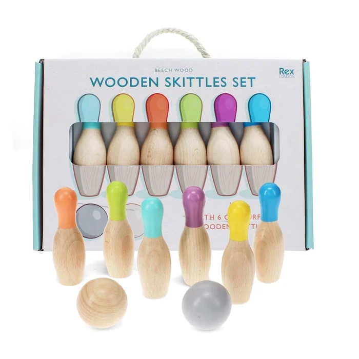 Kuželky Skittles Set Rex London