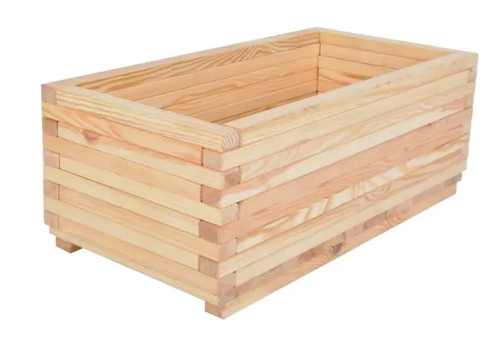 Květináč MAXI 100×50×40 cm dřevěný