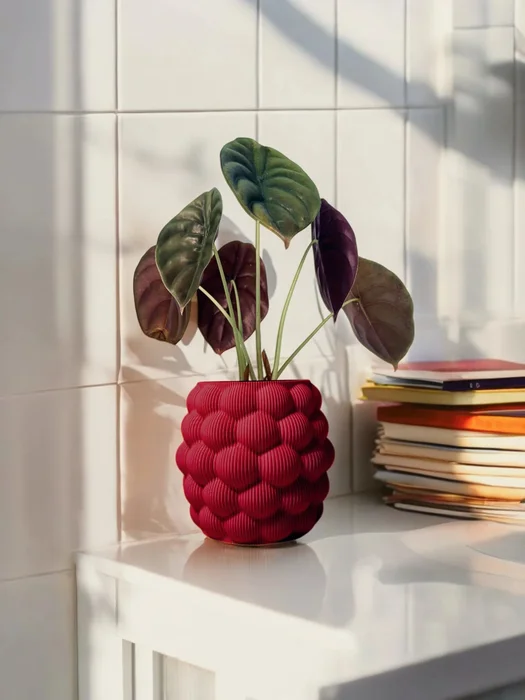 Květináč Rubus 12cm Bordó