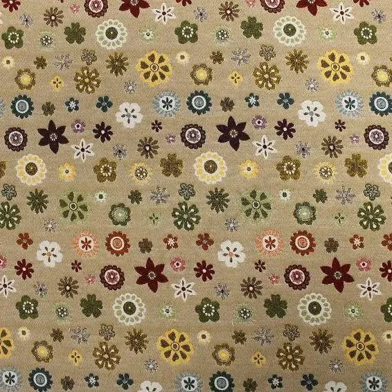 Látka Delhi Naranja Clipet – potahová látka, šířka 280 cm