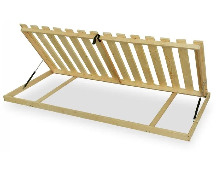 Laťový rošt KUVAS 200×90 cm s bočním výklopem