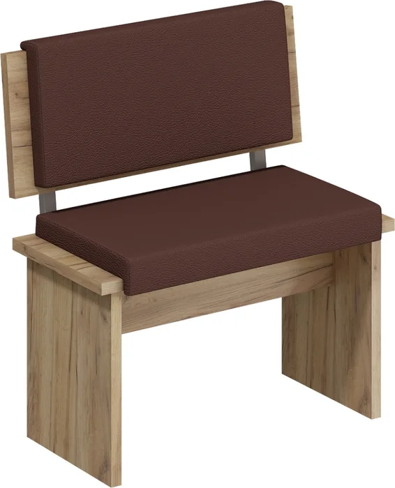 Lavice GURLAN Mini – craft zlatá/hnědá ekokůže