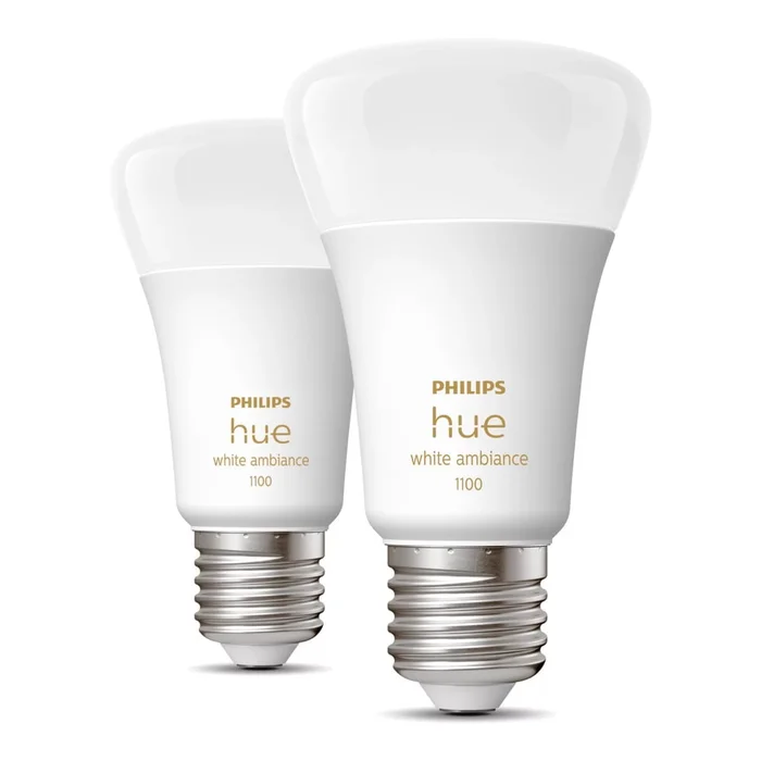 LED chytré žárovky Philips Hue 2ks E27 11W White Ambiance