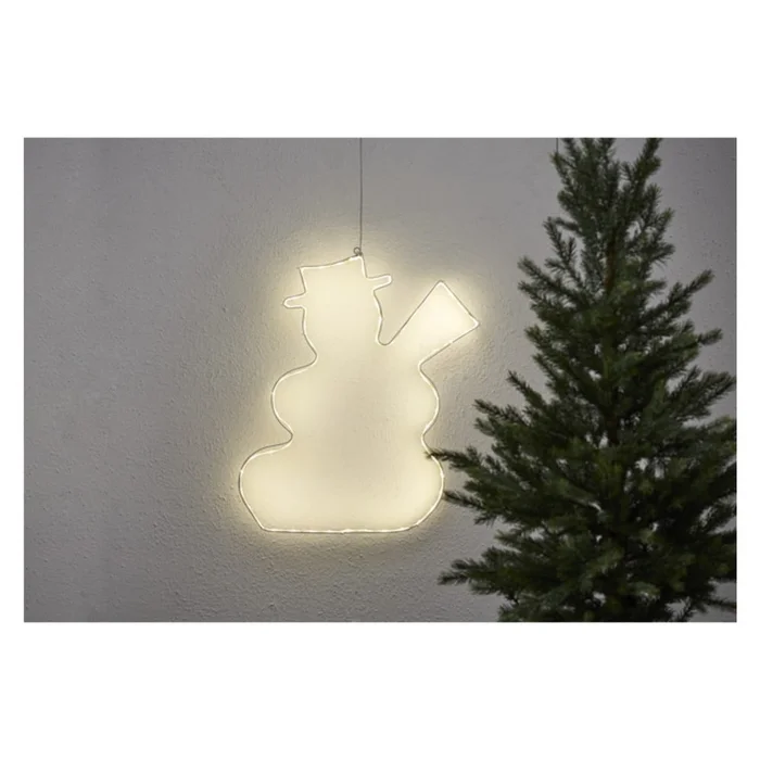 LED dekorace Star Trading Lumiwall Snowman