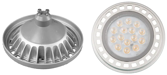 LED GU10 AR111 X45/100 15W teplá bílá