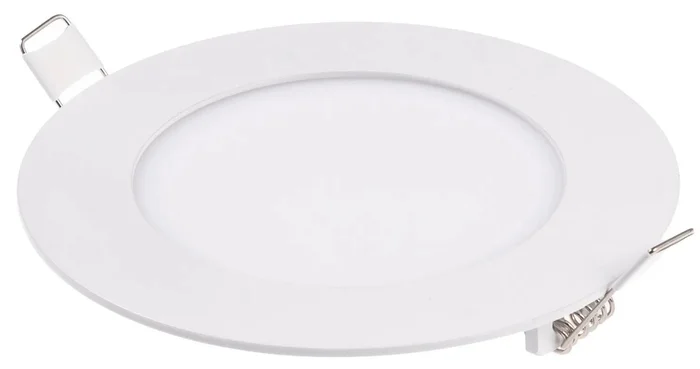 LED kulatý panel 6W teplá bílá