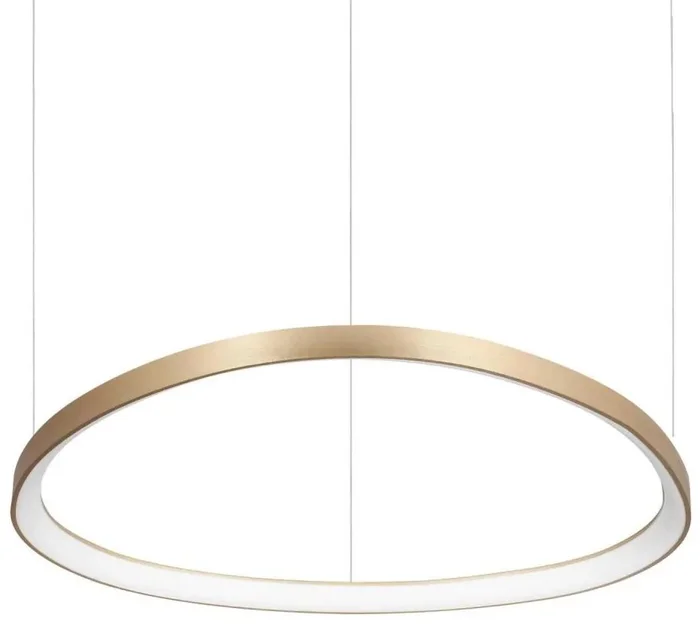 LED lustr Gemini 81 cm zlatý
